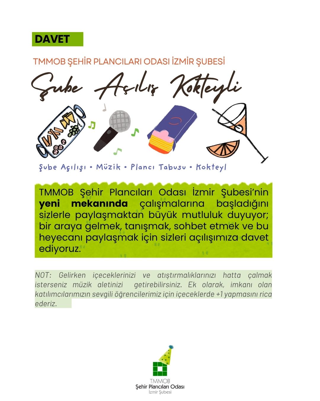 ŞUBE AÇILIŞ KOKTEYLİ