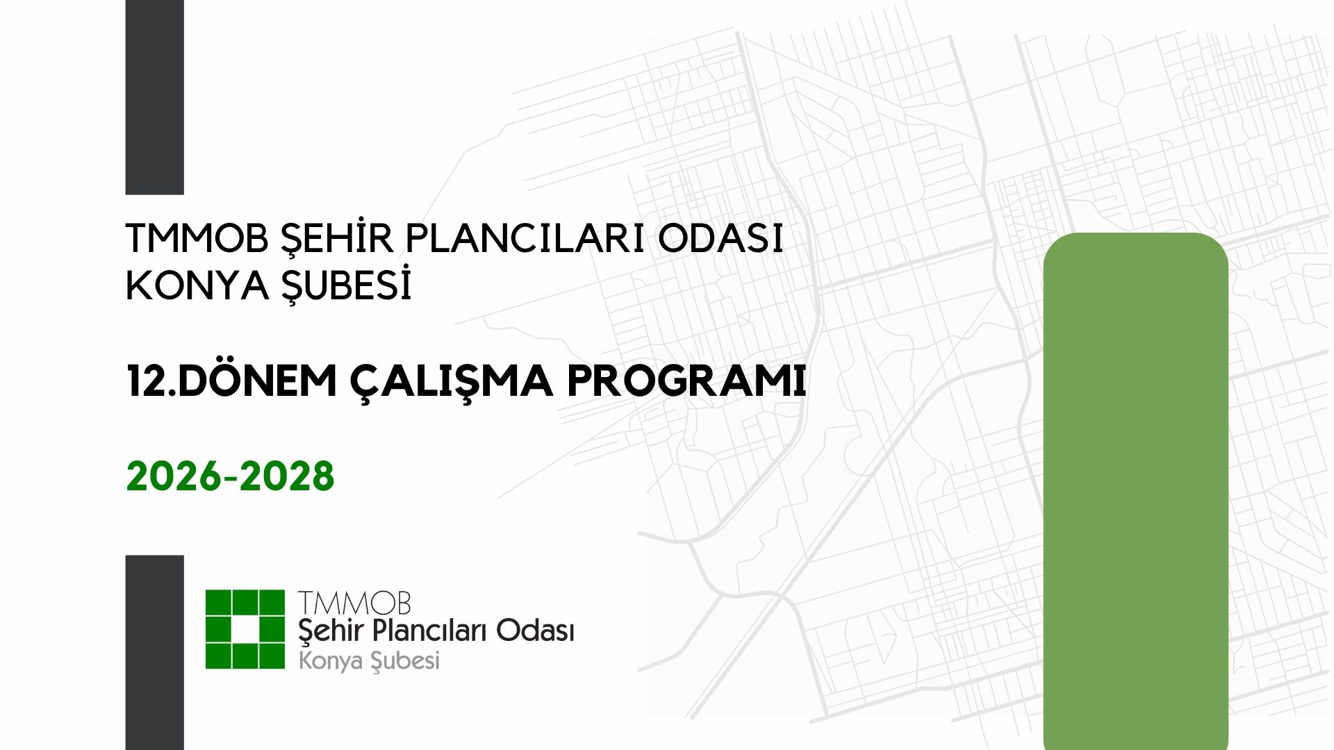 ŞUBEMİZ 12. DÖNEM ÇALIŞMA PROGRAMI YAYIMLANDI