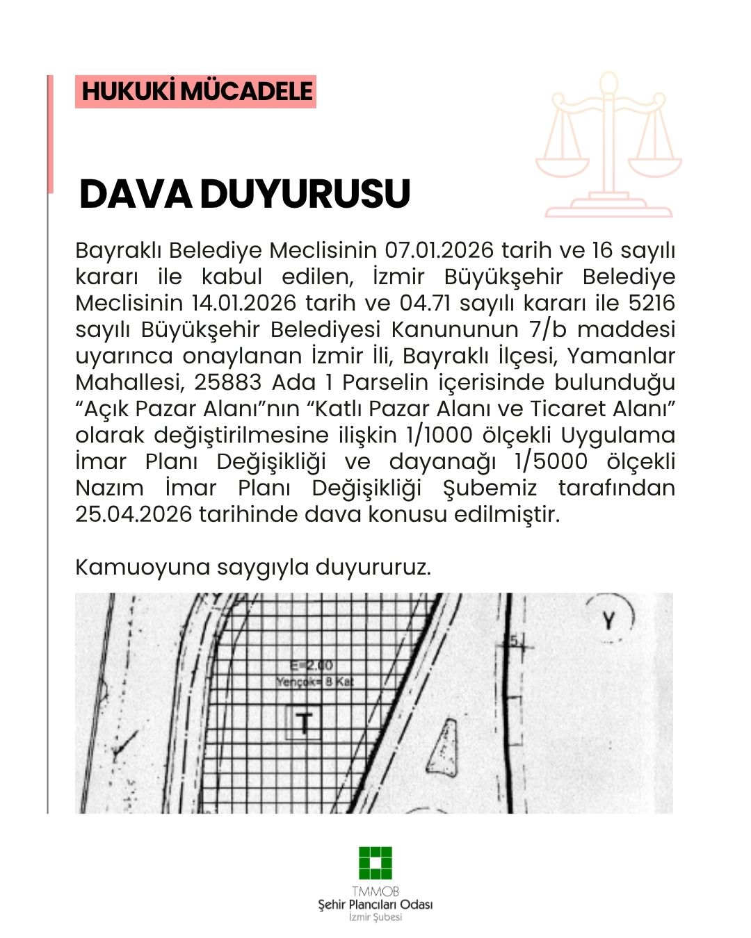 DAVA DUYURUSU

KAMUYA AİT MÜLKLERİN SATIŞINA İLİŞKİN MÜCADELEMİZİ SÜRDÜRÜYORUZ!