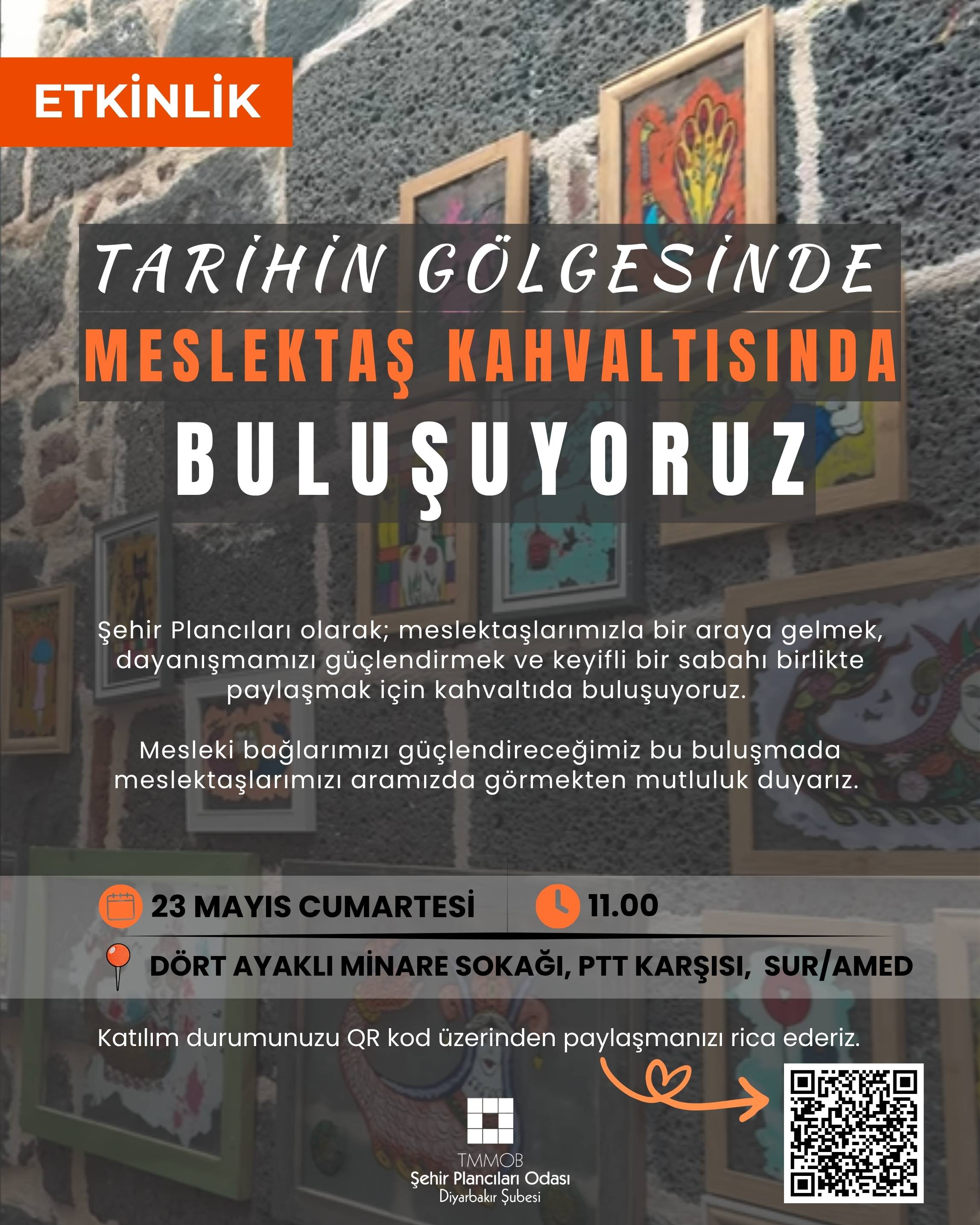 MESLEKTAŞ KAHVALTISINDA BULUŞUYORUZ!