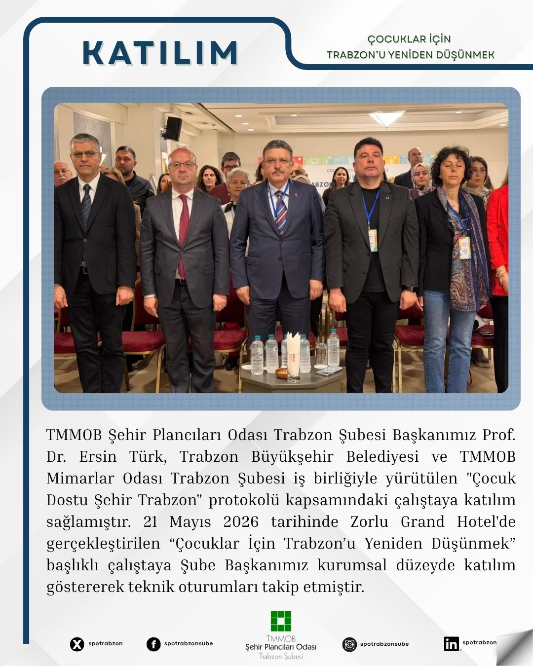 ÇOCUKLAR İÇİN TRABZON'U YENİDEN DÜŞÜNMEK