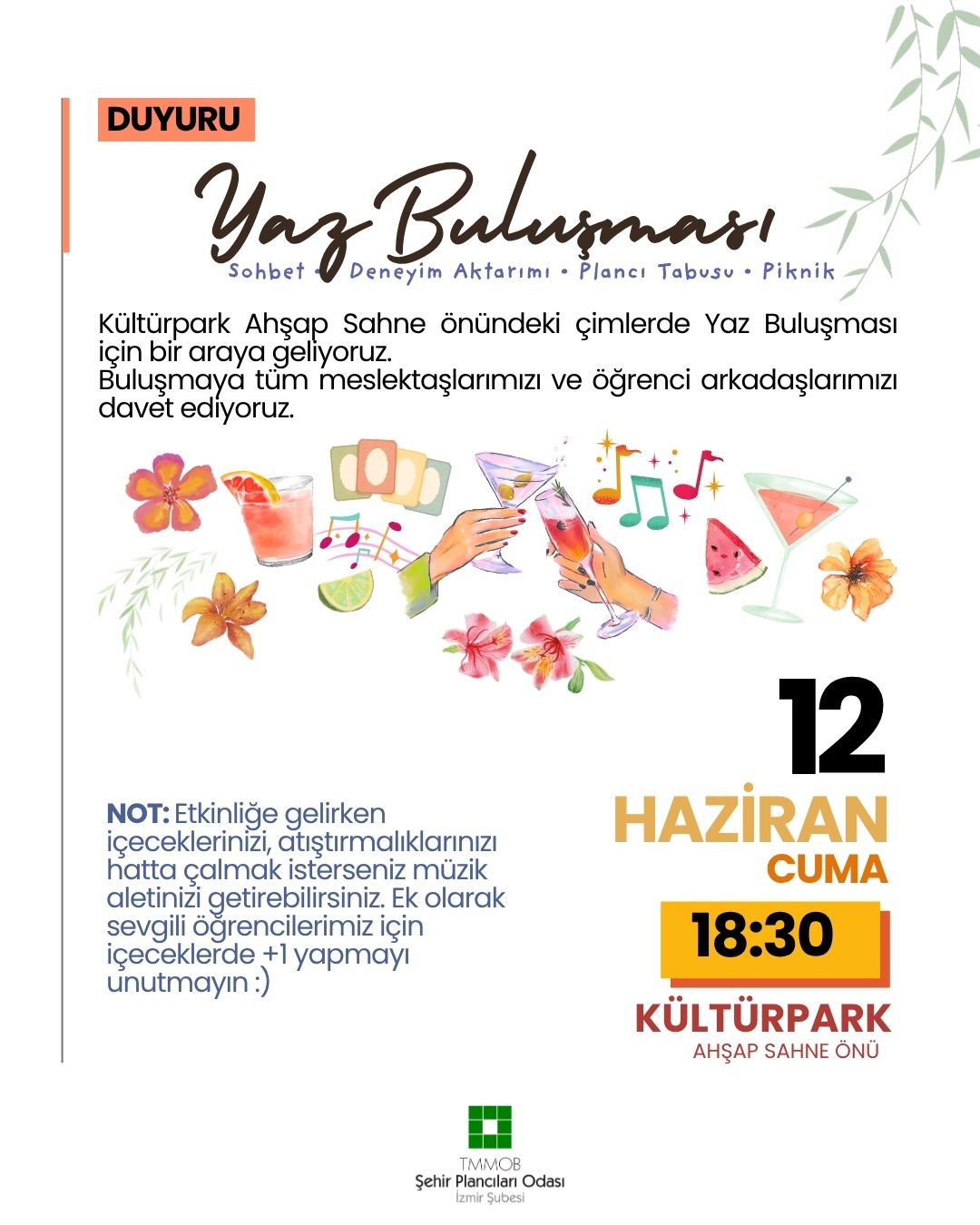 YAZ BULUŞMASI'NDA BİR ARAYA GELİYORUZ!
