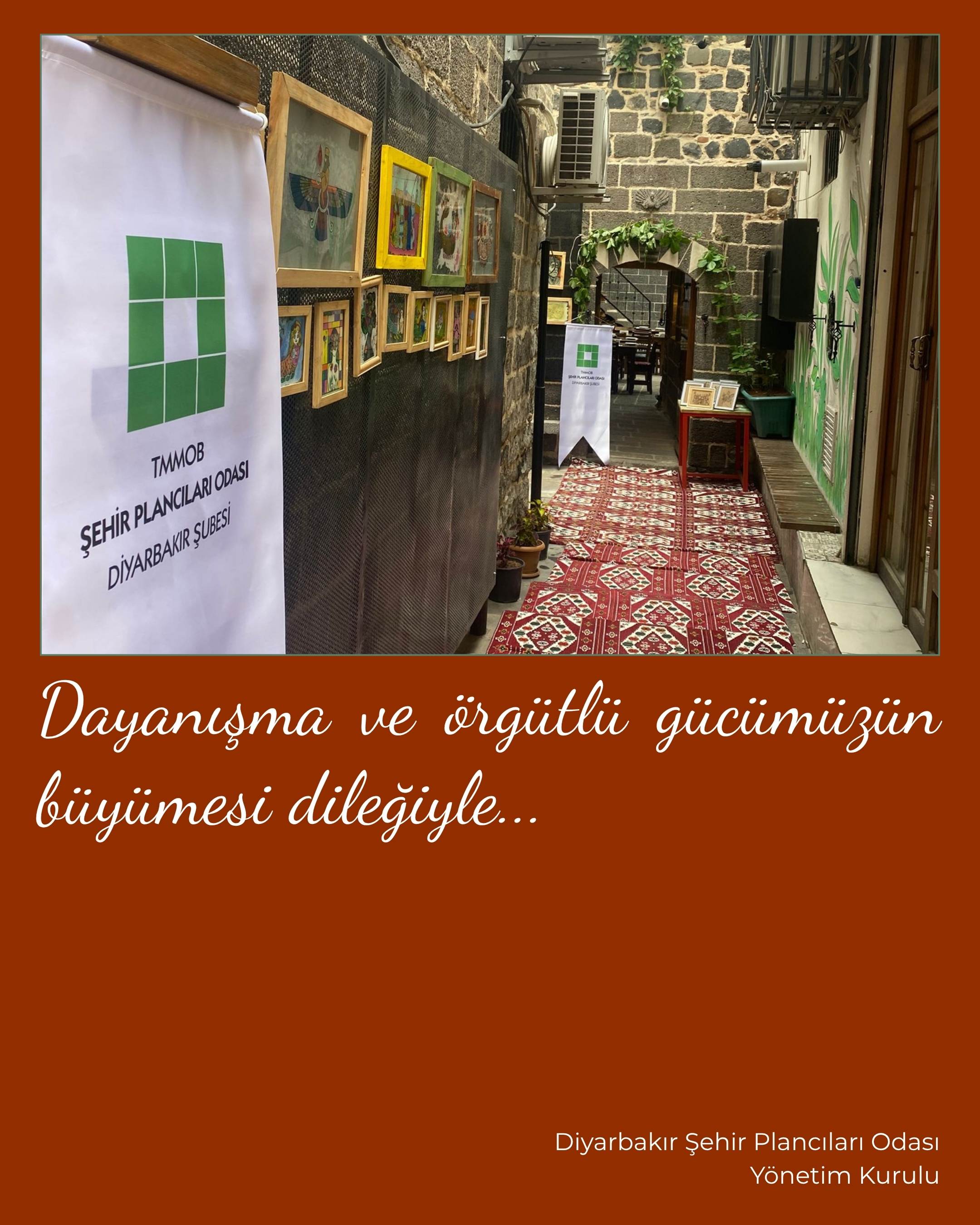 TMMOB ŞEHİR PLANCILARI ODASI DİYARBAKIR ŞUBESİ KAHVALTI ETKİNLİĞİNDE BULUŞTU!