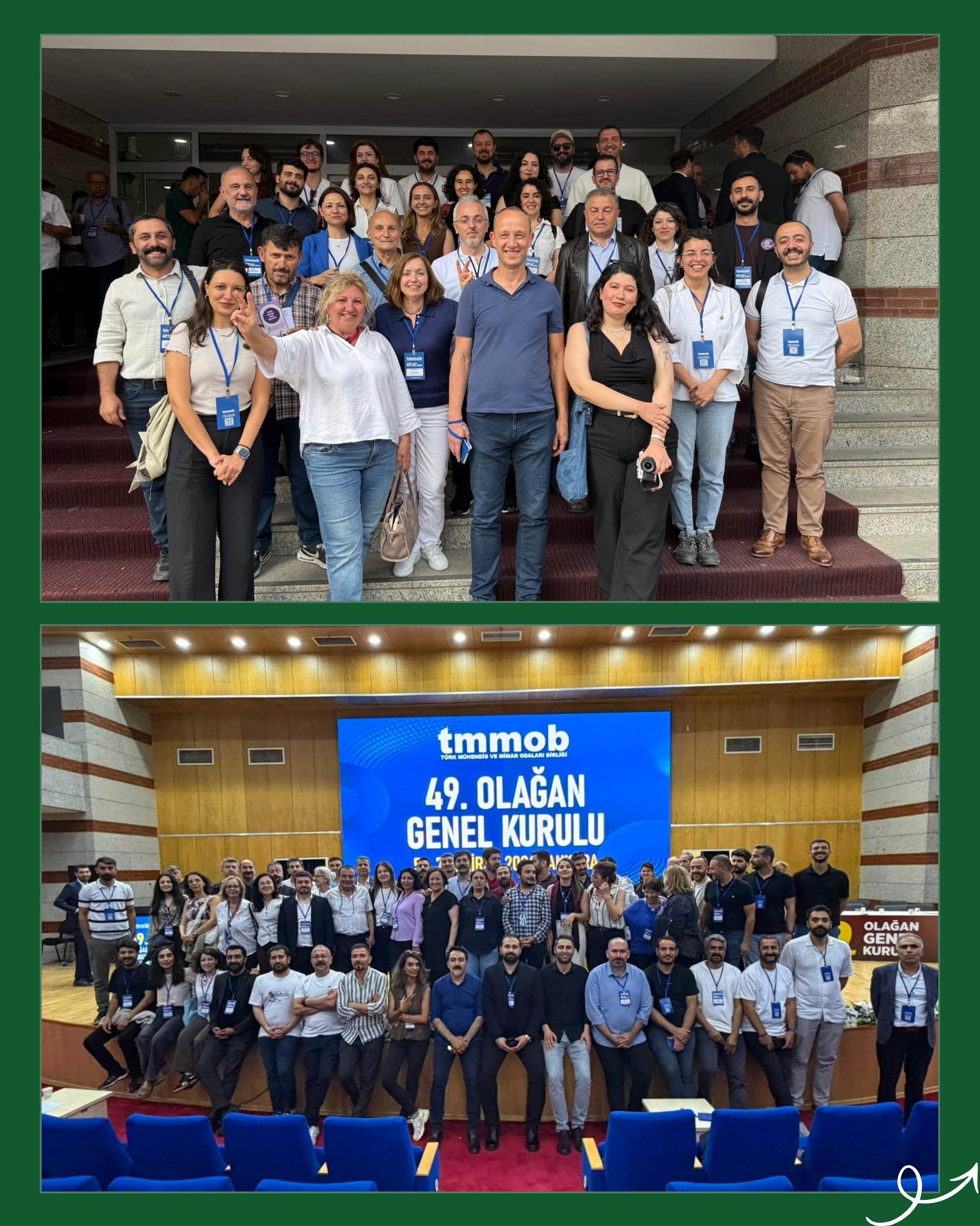 TMMOB 49. OLAĞAN GENEL KURULUNA KATILDIK!