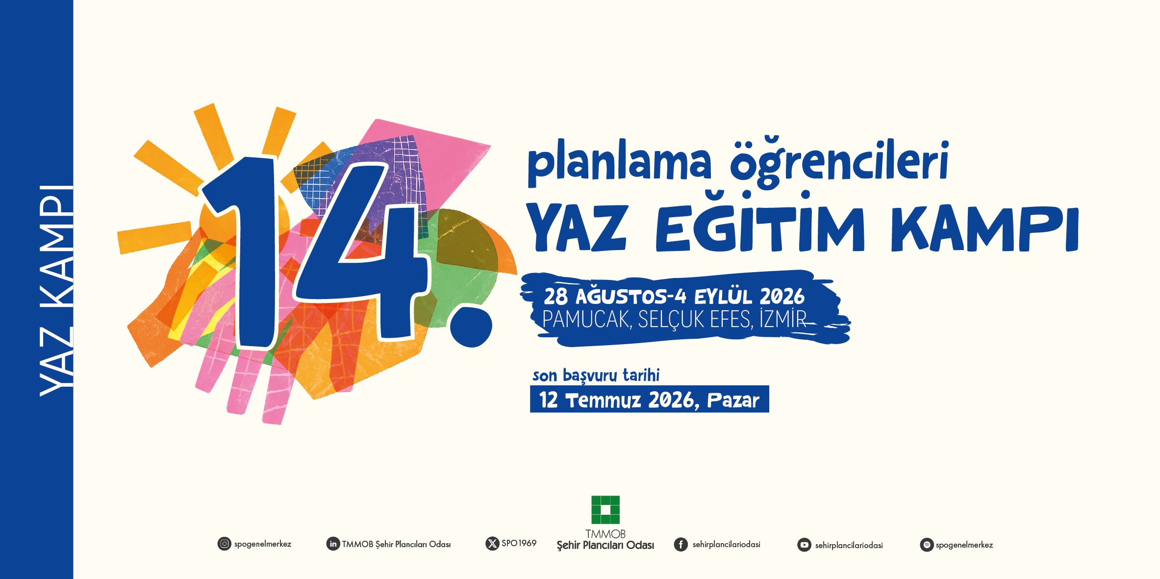 PLANLAMA ÖĞRENCİLERİ 14. YAZ EĞİTİM KAMPI BAŞVURULARI BAŞLADI!