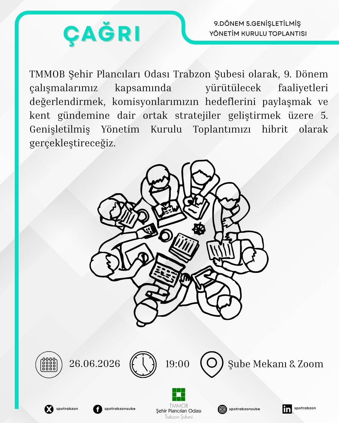 9. DÖNEM 5. GENİŞLETİLMİŞ YÖNETİM KURULU TOPLANTISI
