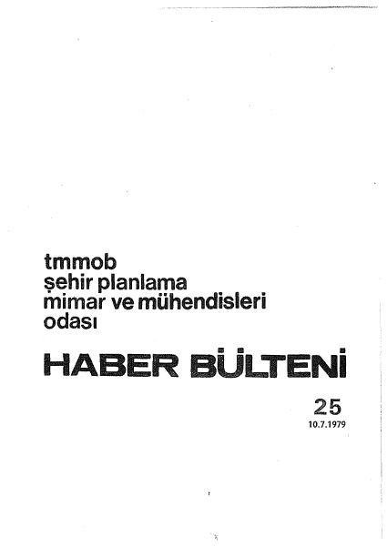 HABER BÜLTENİ - 07/1979