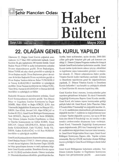 HABER BÜLTENİ - 05/2002