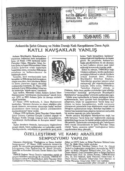 HABER BÜLTENİ - 04-05/1995