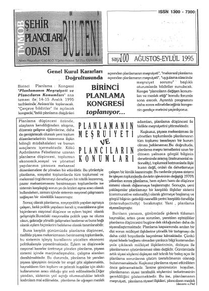 HABER BÜLTENİ - 08-09/1995