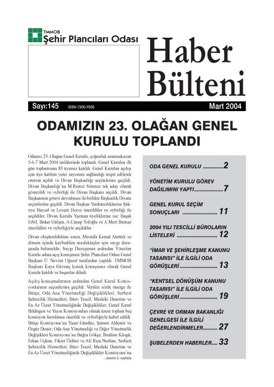 HABER BÜLTENİ - 