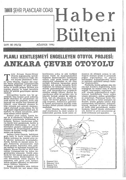 HABER BÜLTENİ - 08/1990