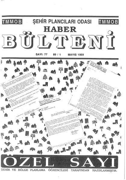 HABER BÜLTENİ - 05/1989-ÖZEL SAYI