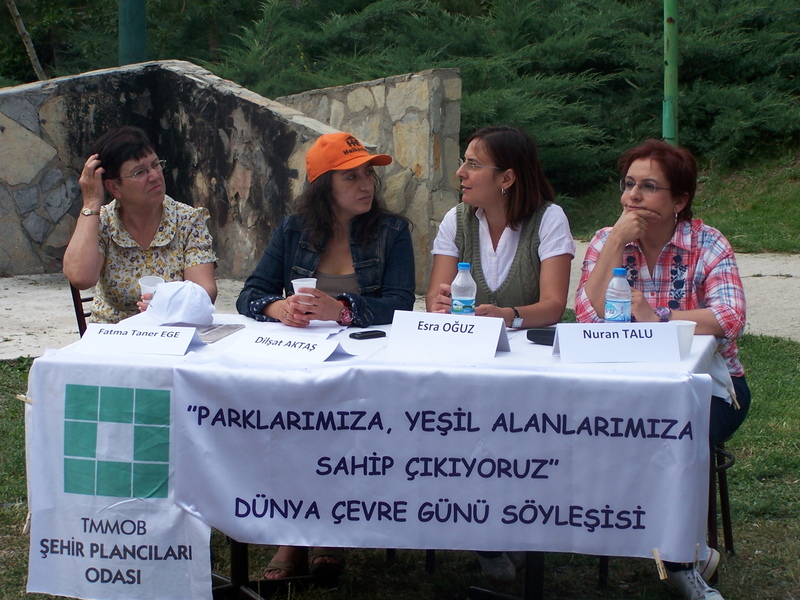 "PARKLARIMIZA VE YEŞİL ALANLARIMIZA SAHİP ÇIKIYORUZ" KONULU SÖYLEŞİ
