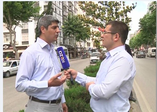 ŞUBE BAŞKANIMIZ "KENTİN YÜZÜ" PROGRAMINA KATILDI