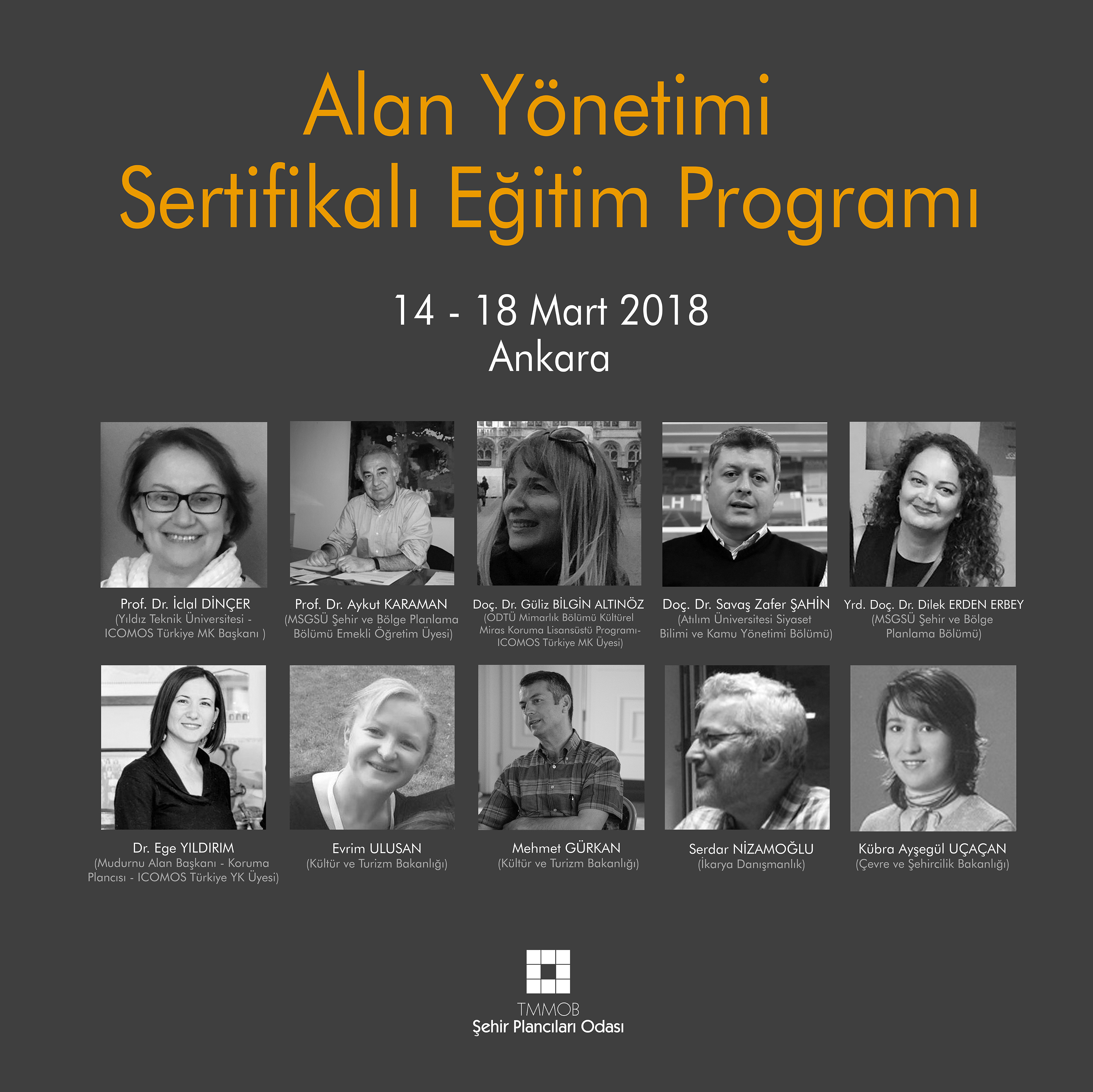 ALAN YÖNETİMİ SERTİFİKALI EĞİTİM PROGRAMI BAŞLIYOR!