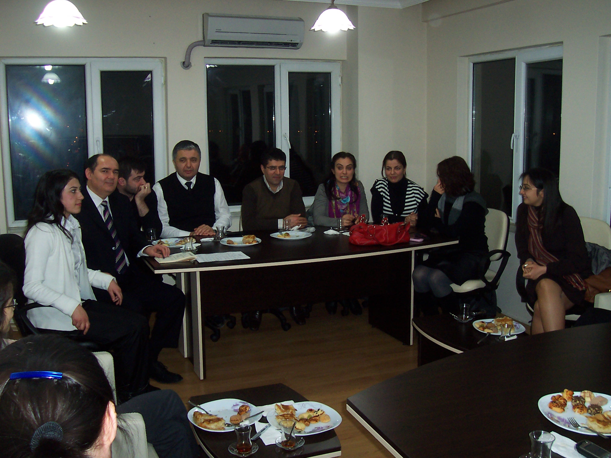 KTÜ ŞEHİR VE BÖLGE PLANLAMA BÖLÜMÜ ÖĞRETİM ELEMANLARI İLE BİR ARAYA GELDİK