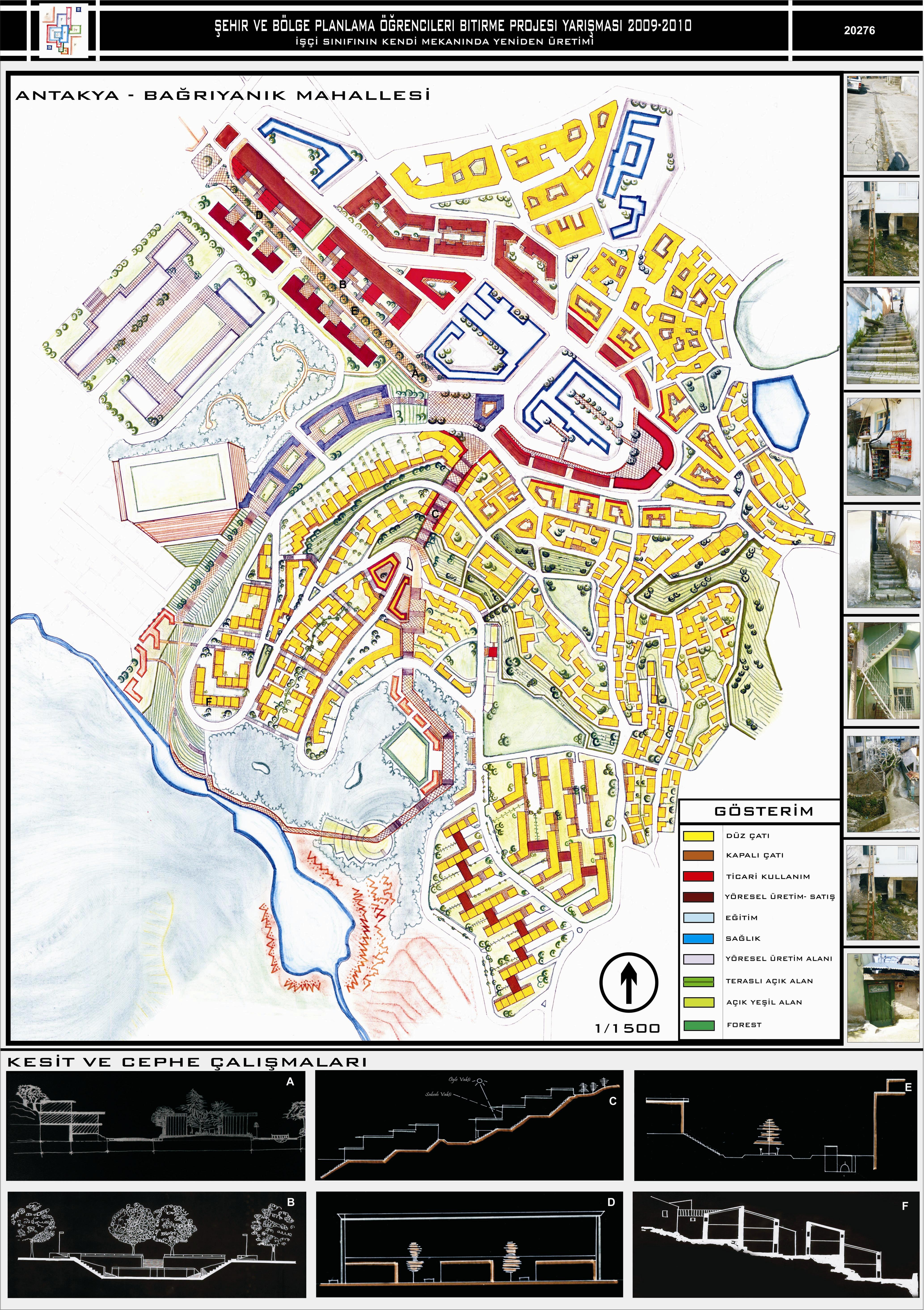 TUPOB ŞEHİR VE BÖLGE PLANLAMA BÖLÜMÜ ÖĞRENCİLERİ BİTİRME PROJESİ YARIŞMASI 2009-2010 SONUÇLANDI