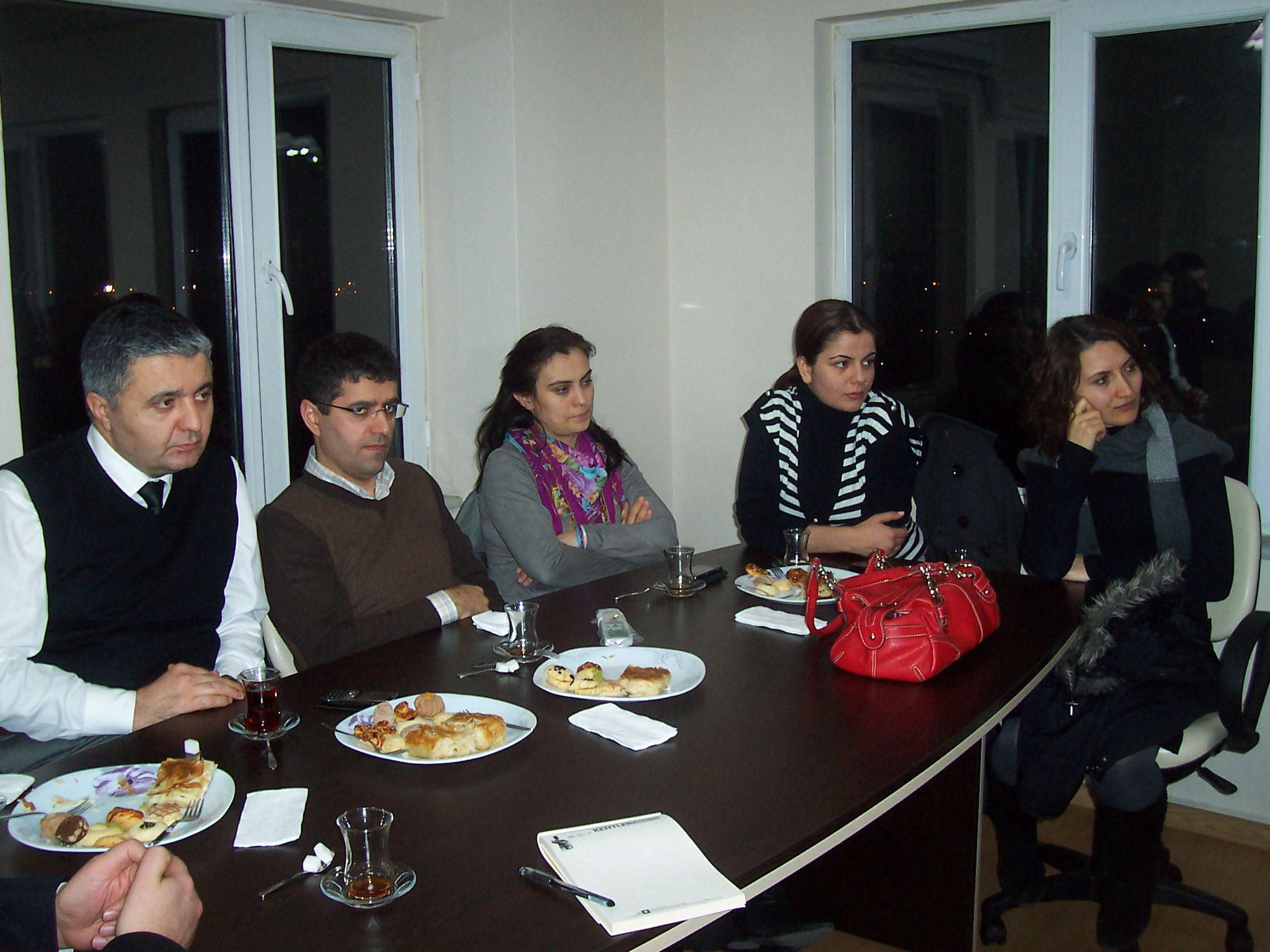 KTÜ ŞEHİR VE BÖLGE PLANLAMA BÖLÜMÜ ÖĞRETİM ELEMANLARI İLE BİR ARAYA GELDİK