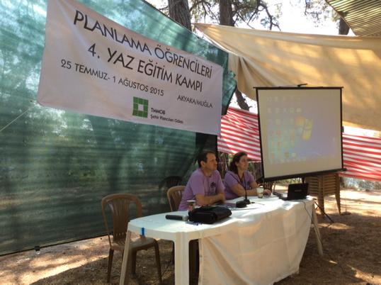 PLANLAMA ÖĞRENCİLERİ 4. YAZ EĞİTİM KAMPI  GÜNLÜĞÜ