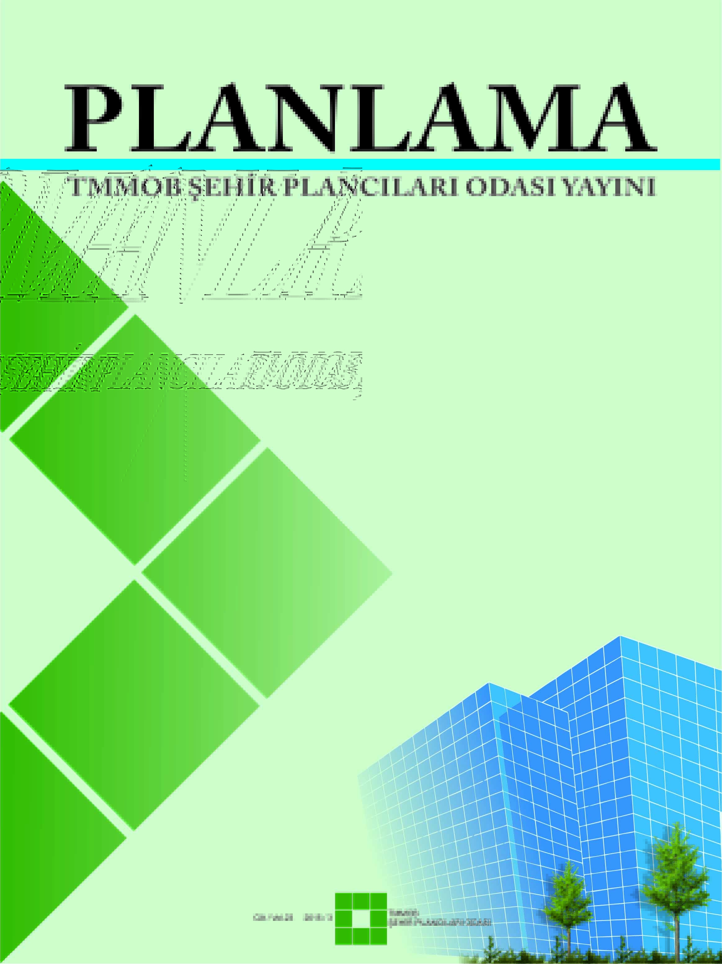 TMMOB ŞEHİR PLANCILARI ODASI PLANLAMA DERGİSİ KAPAK TASARIM YARIŞMASI SONUÇLANDI.
