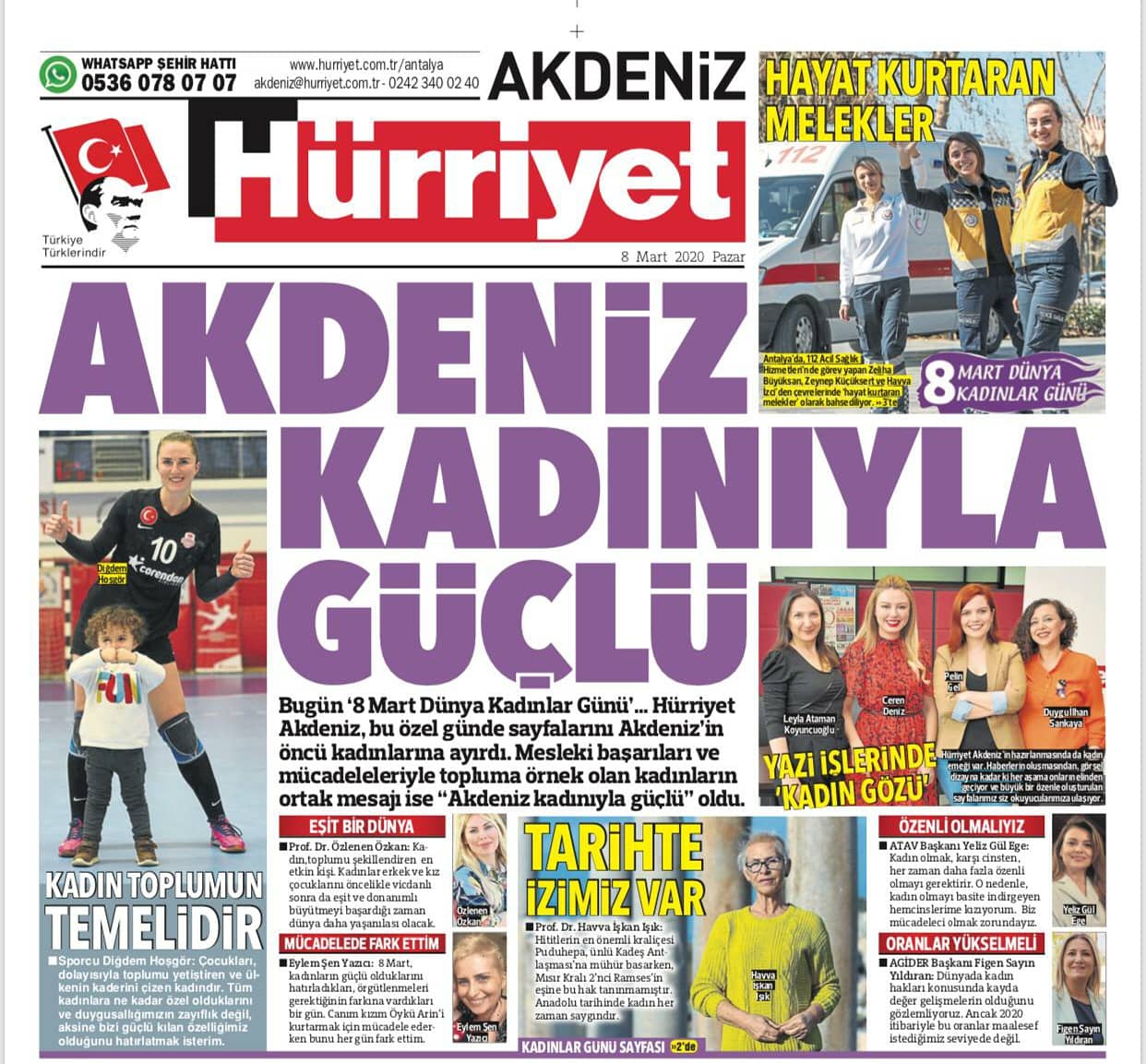"AKDENİZ KADINIYLA GÜÇLÜ" 
