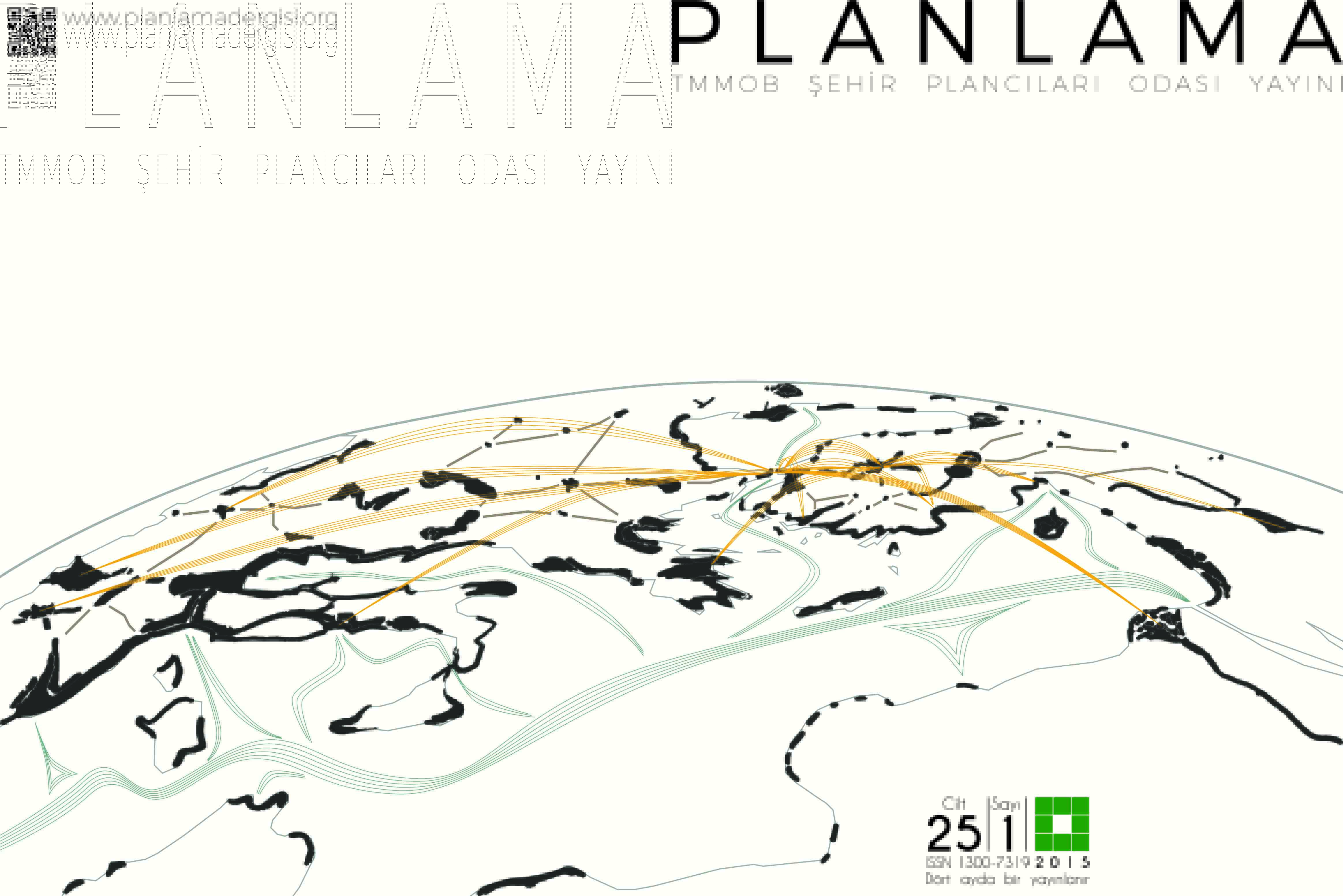 TMMOB ŞEHİR PLANCILARI ODASI PLANLAMA DERGİSİ KAPAK TASARIM YARIŞMASI SONUÇLANDI.