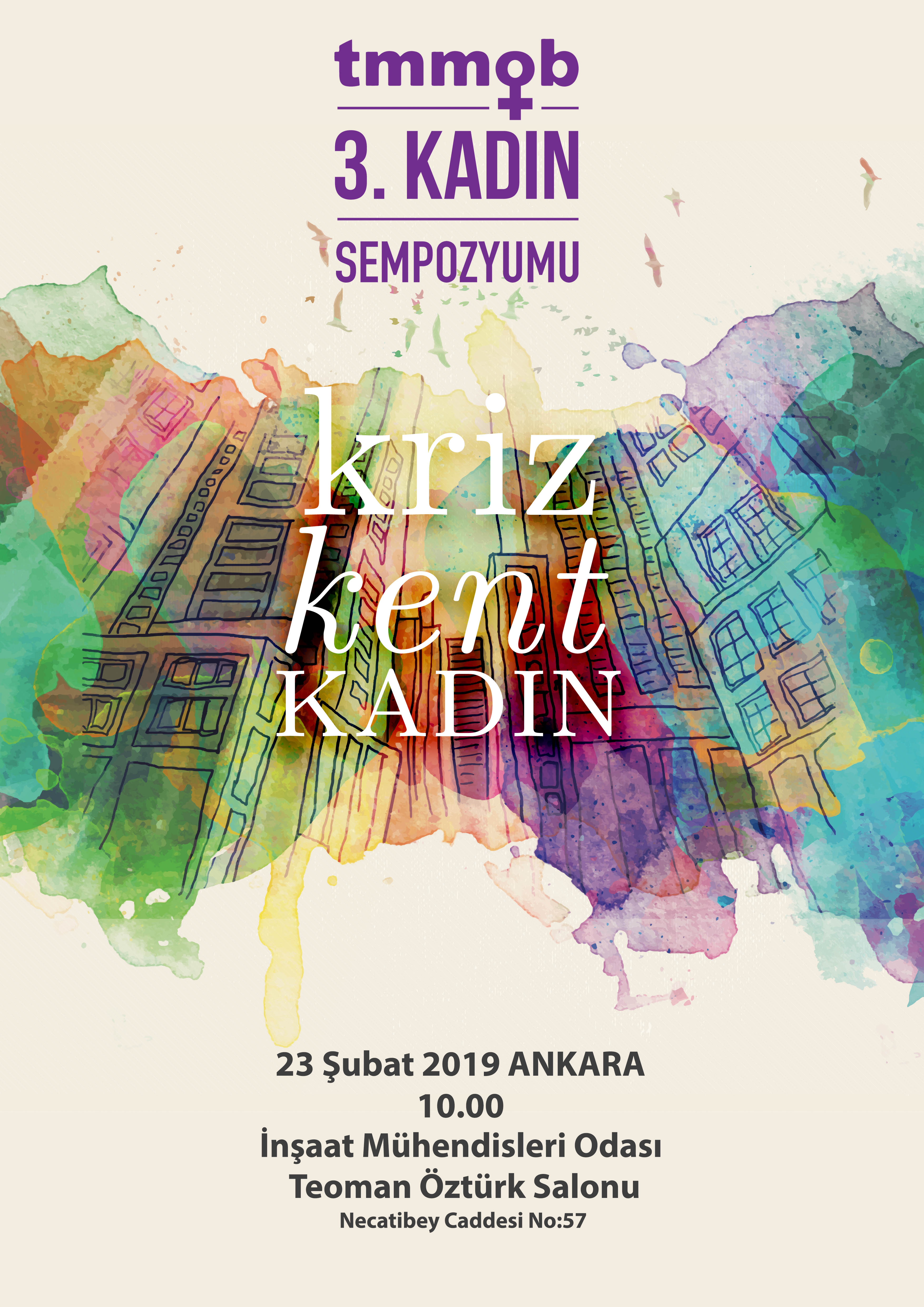 TMMOB 3. KADIN SEMPOZYUMU: KRİZ,KENT, KADIN