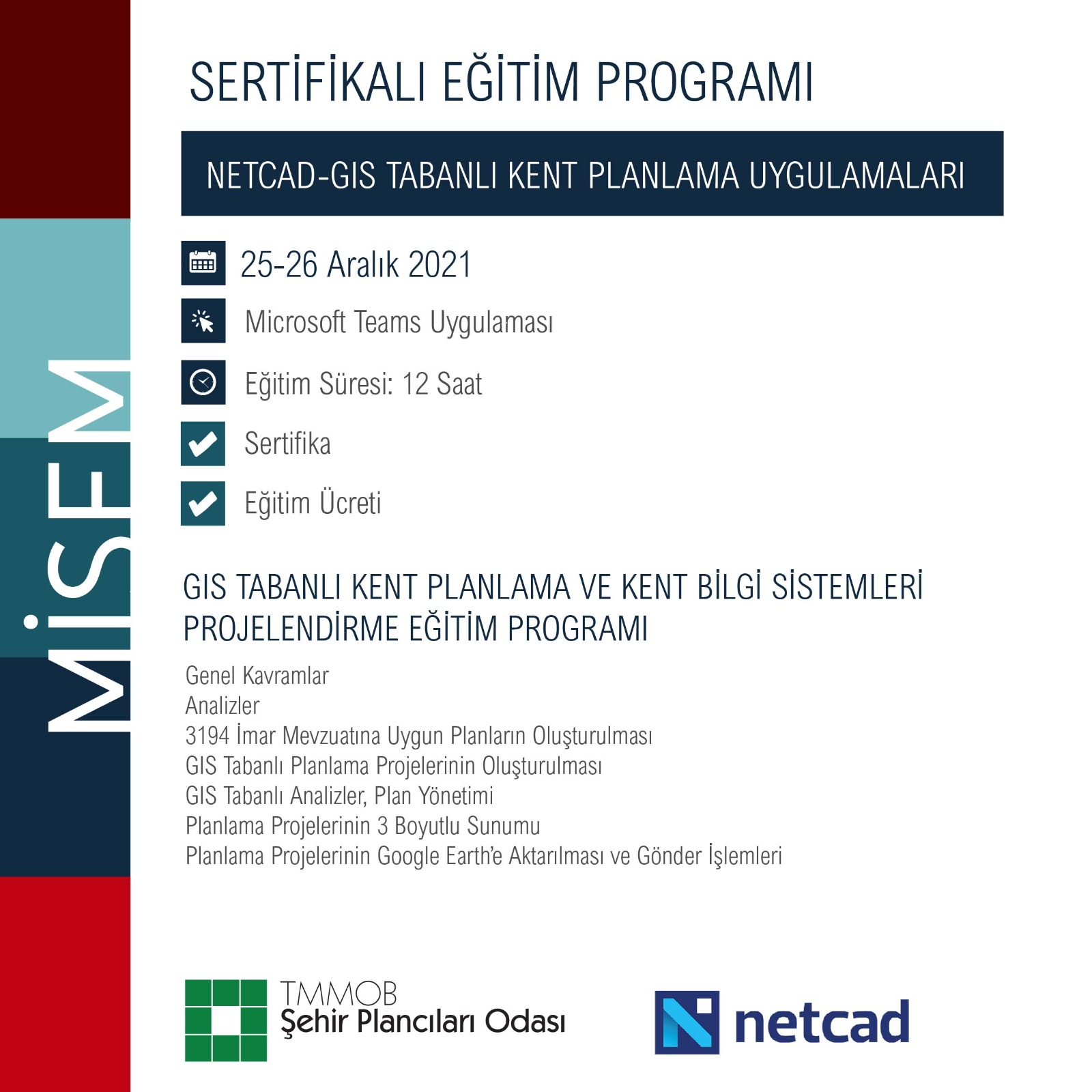 NETCAD EĞİTİMİ