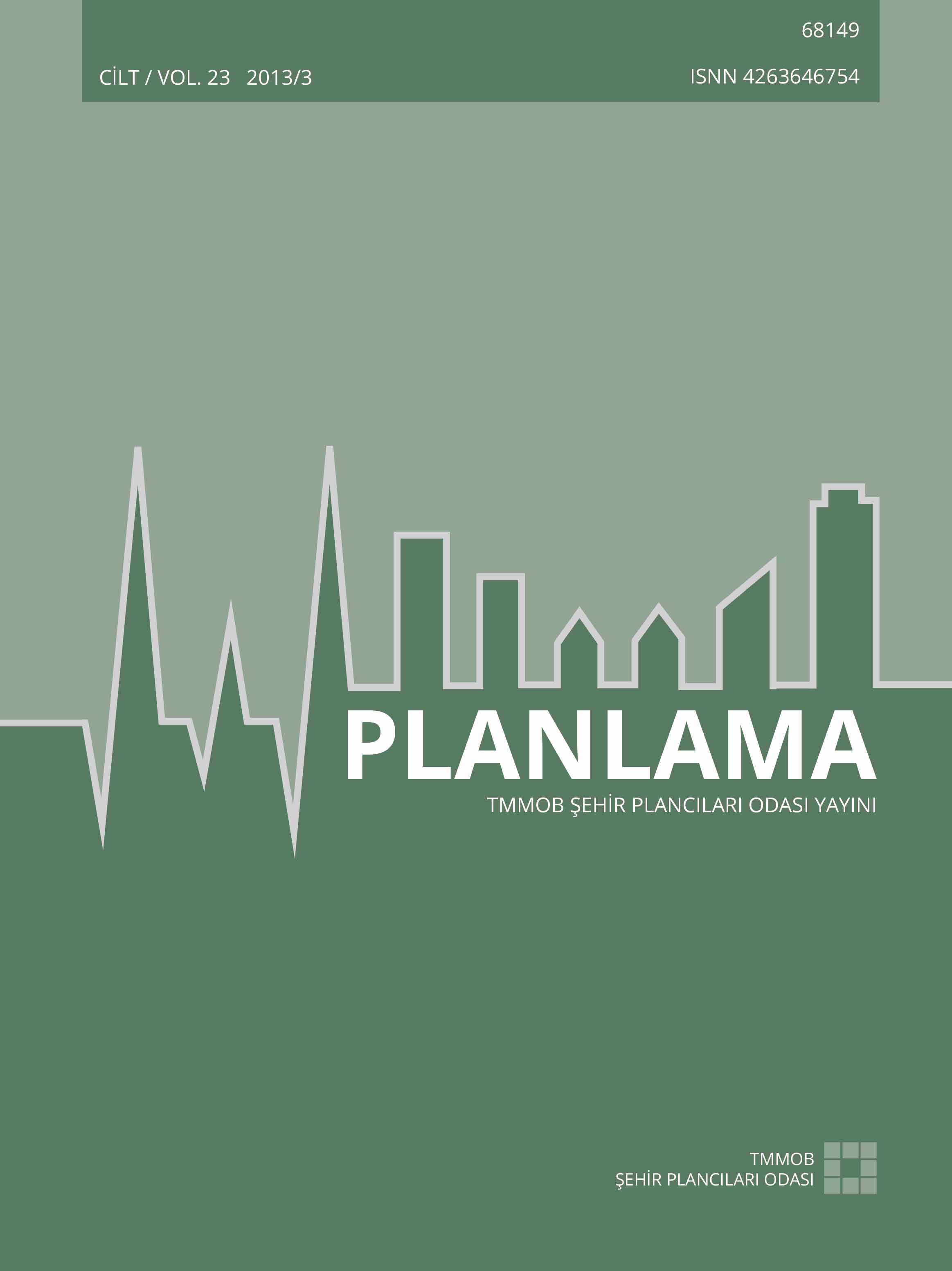 TMMOB ŞEHİR PLANCILARI ODASI PLANLAMA DERGİSİ KAPAK TASARIM YARIŞMASI SONUÇLANDI.