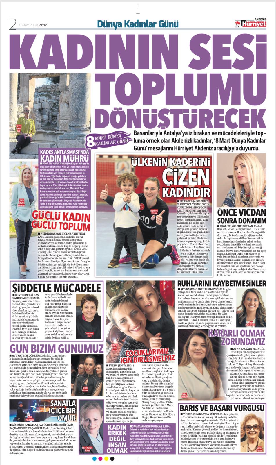 "AKDENİZ KADINIYLA GÜÇLÜ" 
