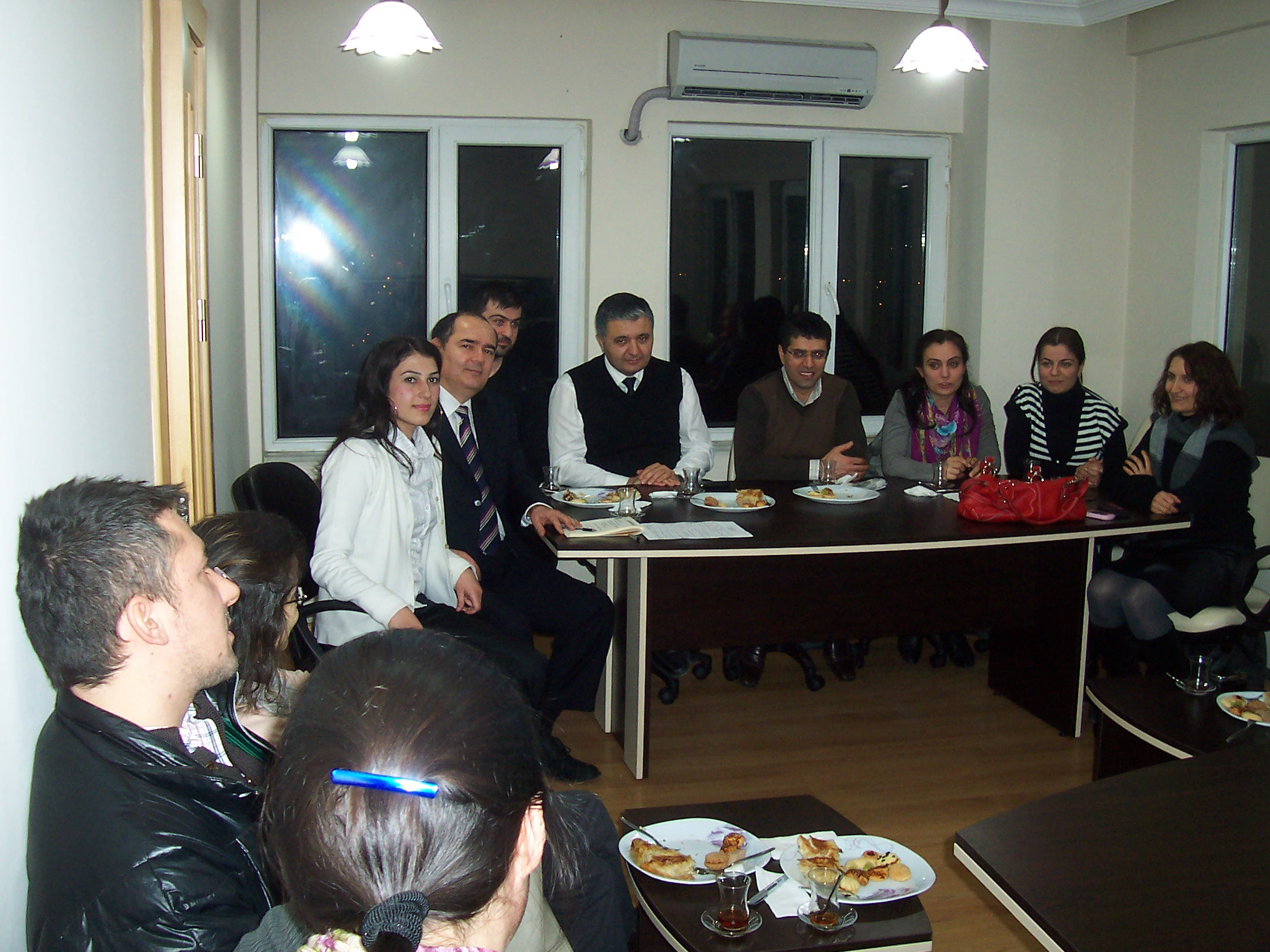 KTÜ ŞEHİR VE BÖLGE PLANLAMA BÖLÜMÜ ÖĞRETİM ELEMANLARI İLE BİR ARAYA GELDİK