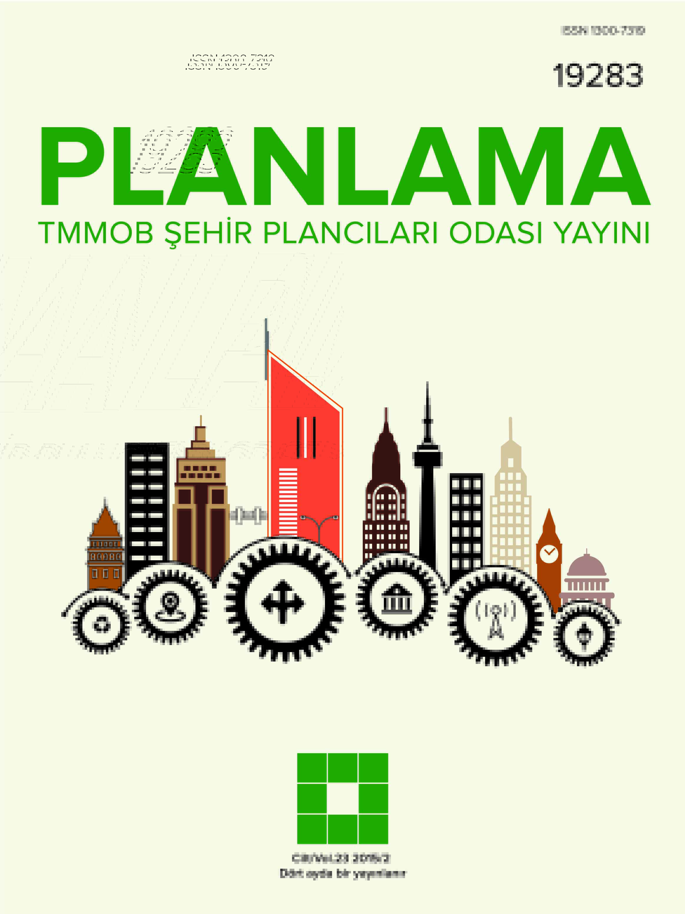 TMMOB ŞEHİR PLANCILARI ODASI PLANLAMA DERGİSİ KAPAK TASARIM YARIŞMASI SONUÇLANDI.