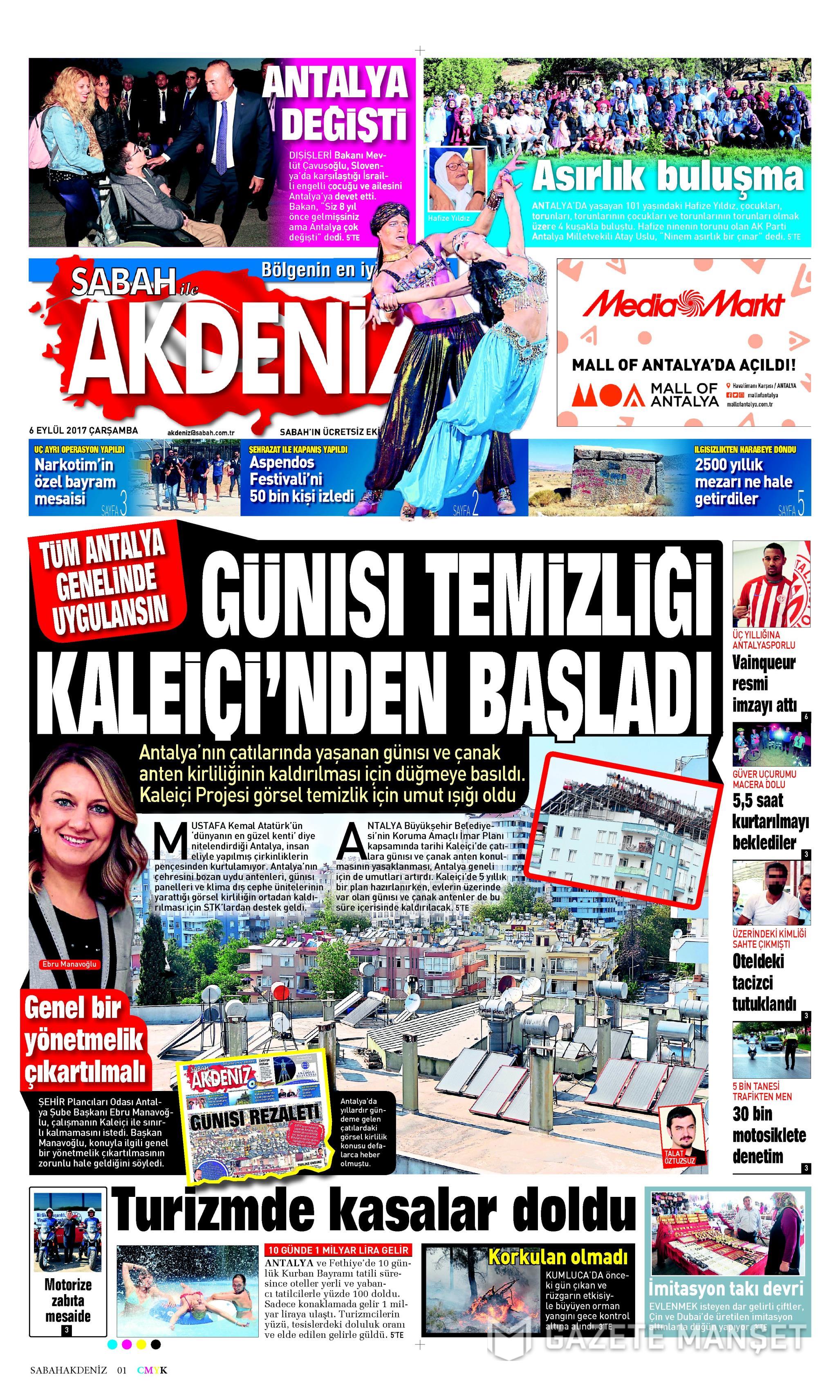 GÜNISI TEMİZLİĞİ KALEİÇİ`NDEN BAŞLADI.