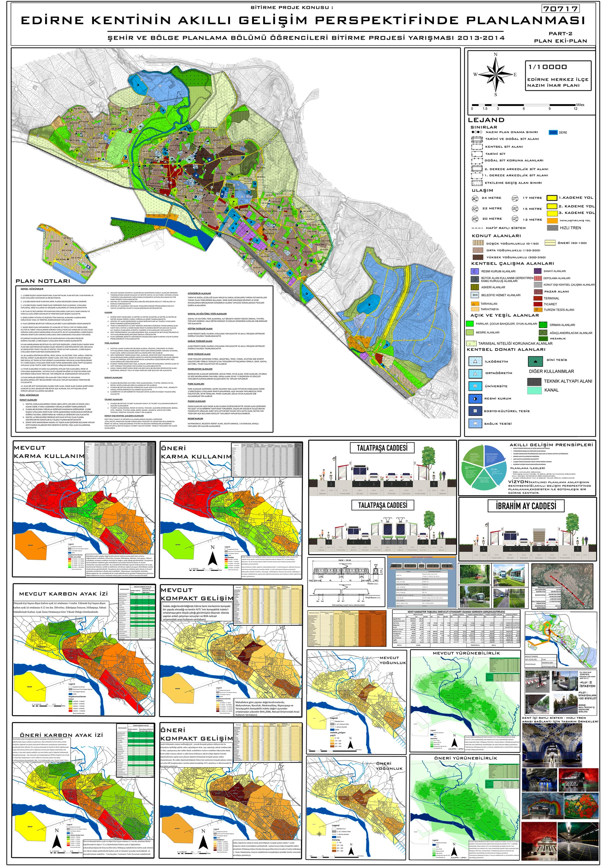 TUPOB ŞEHİR VE BÖLGE PLANLAMA BÖLÜMÜ ÖĞRENCİLERİ BİTİRME PROJESİ YARIŞMASI 2013-2014 SONUÇLANDI 