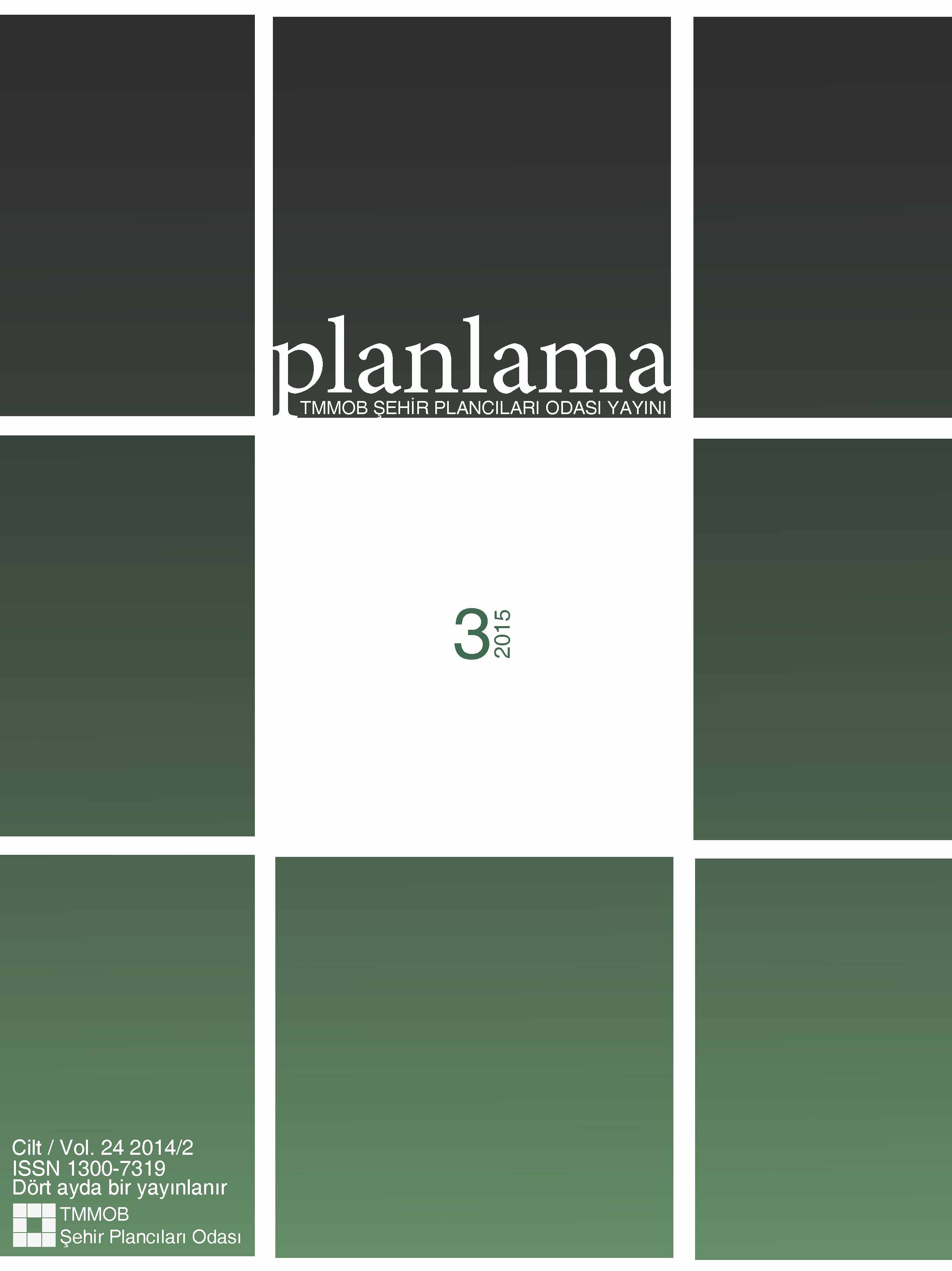 TMMOB ŞEHİR PLANCILARI ODASI PLANLAMA DERGİSİ KAPAK TASARIM YARIŞMASI SONUÇLANDI.