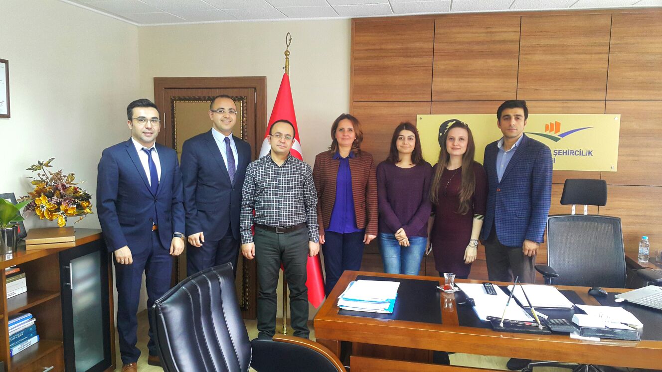 kayseri cevre ve sehircilik il muduru sn sibel livdumlu yu makaminda ziyaret ettik tmmob sehir plancilari odasi